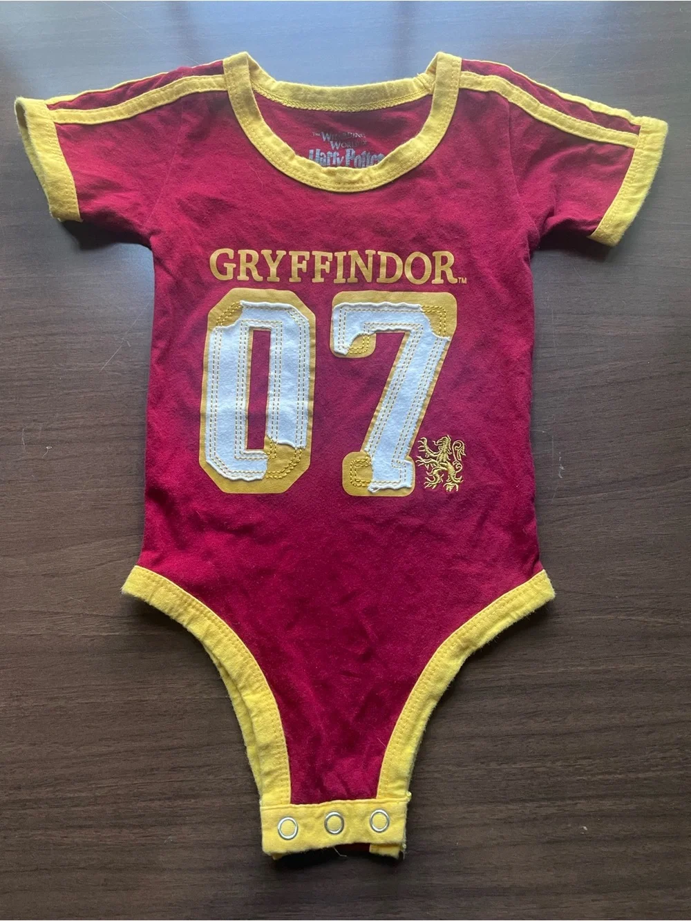 Gryffindor Red & Yellow Infant One-Piece Bodysuit